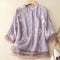 Laurienne™ | Embroidered Blouse - Velvet Haven