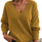 Lillian | Lightweight V-Neck Jumper - Velvet Haven