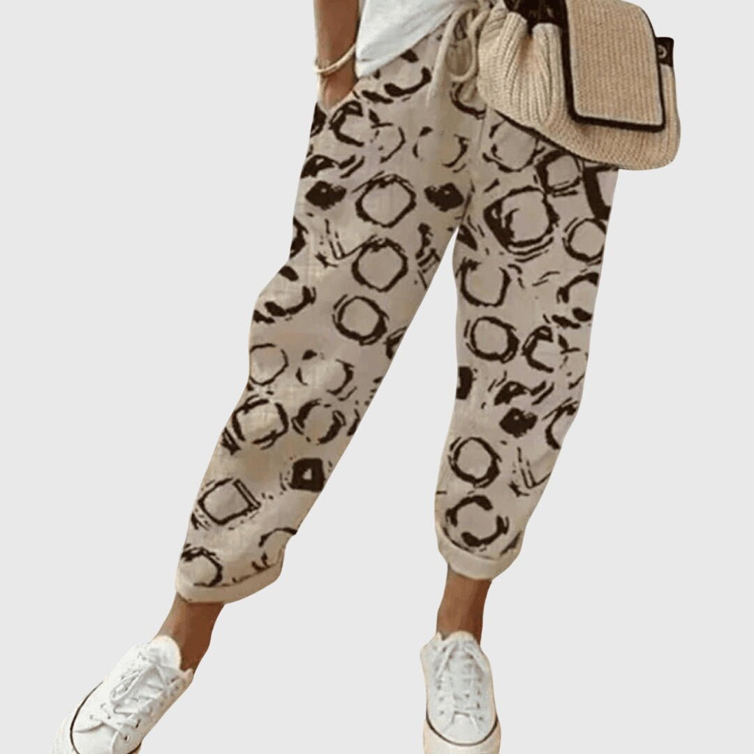 Madeline | Elegant Summer Trousers - Velvet Haven
