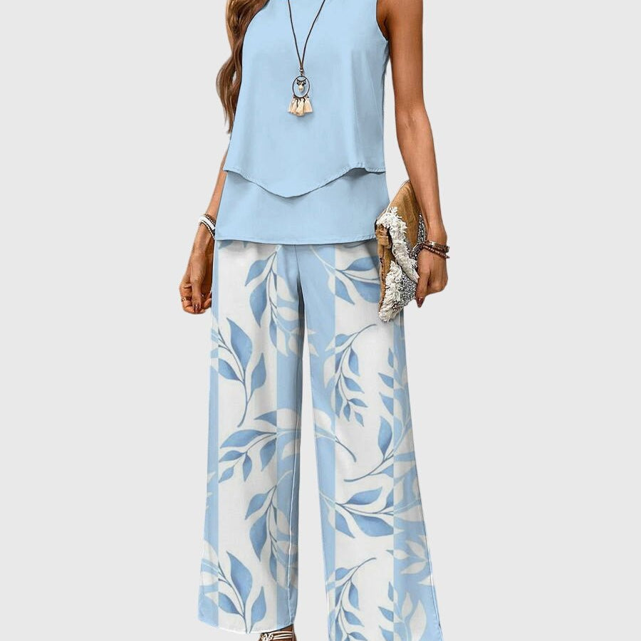 Brenda | Elegant 2-Piece Summer Set - Velvet Haven