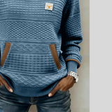 Talinae | Crew Neck Colorblock Sweatshirt