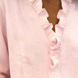 Ivy & Cole | Blouse with Ruffles