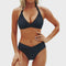Rozanne | Sculpting High-Waisted Bikini Set - Velvet Haven