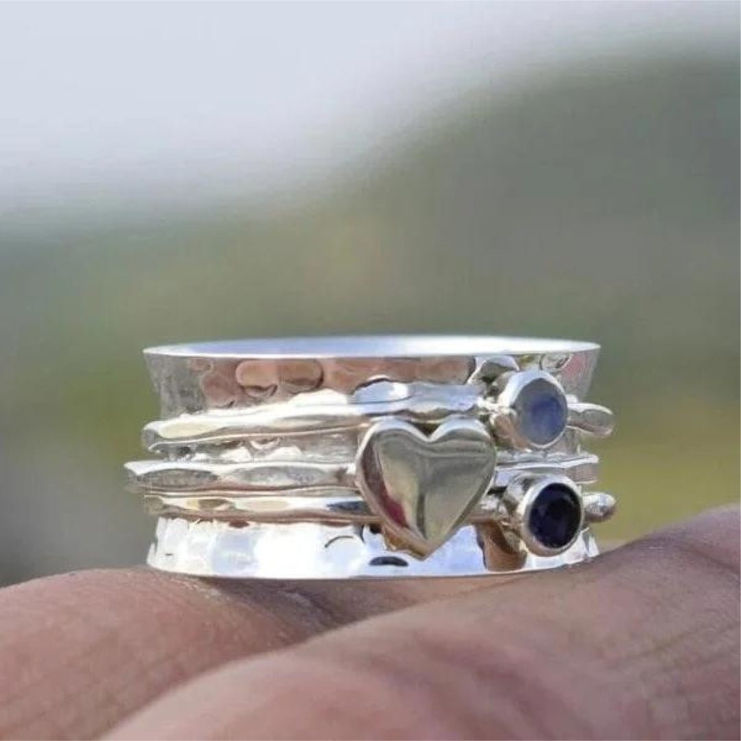 Timeless Handcrafted Heart Ring - Velvet Haven