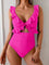 Charlotte | Flirtatious V-Neck Swimsuit - Velvet Haven