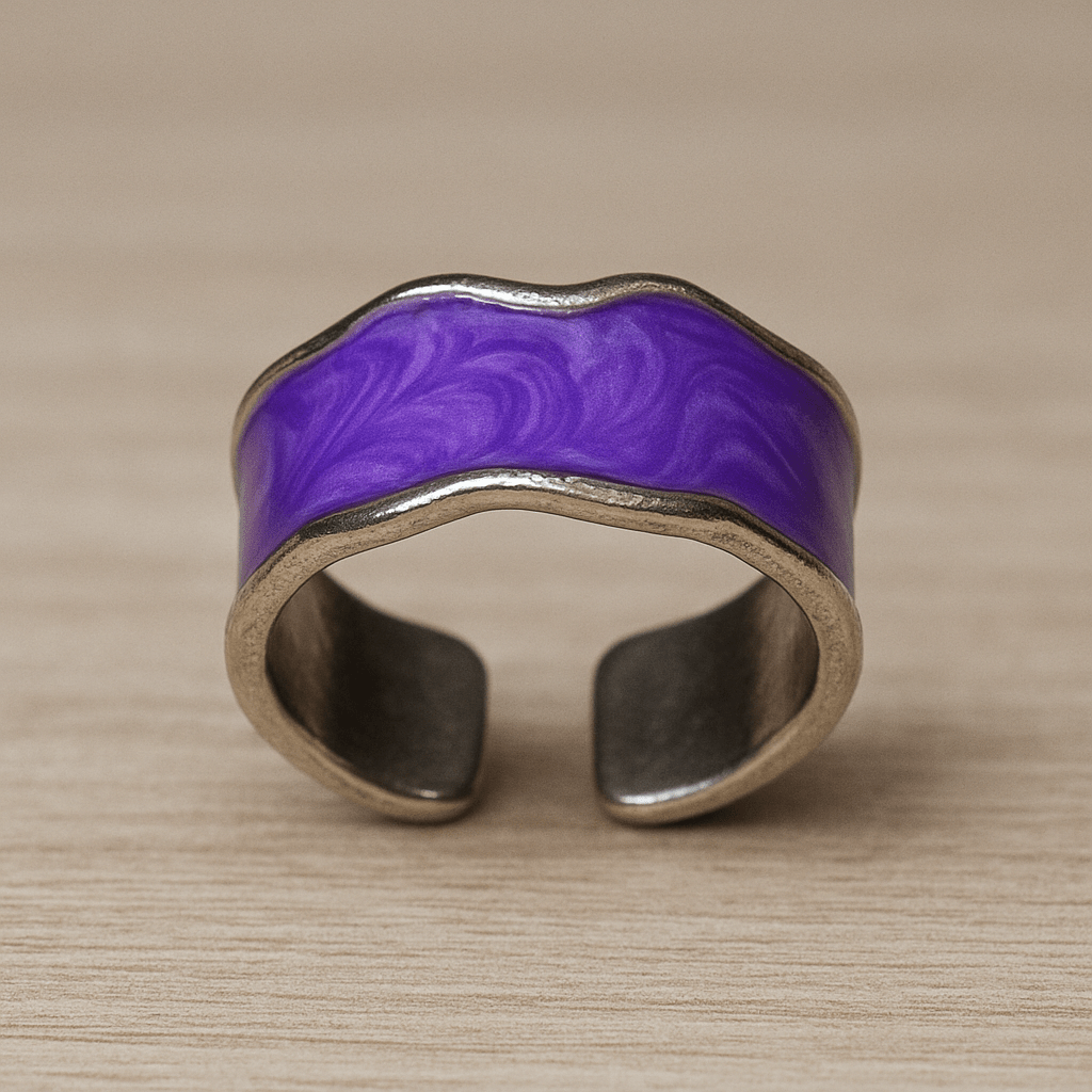 Vintage Ocean Ring - Velvet Haven