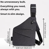 SecuBag | Anti-Theft Urban Crossbody Bag