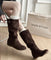 Isabella | Stylish Knee-High Suede Boots - Velvet Haven