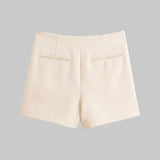 Tailored High-Waisted Skort