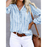 Havisa | Striped Casual Blouse