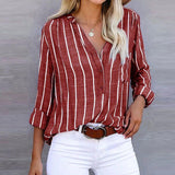Havisa | Striped Casual Blouse