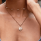 Monique Vintage Stone Necklace - Velvet Haven