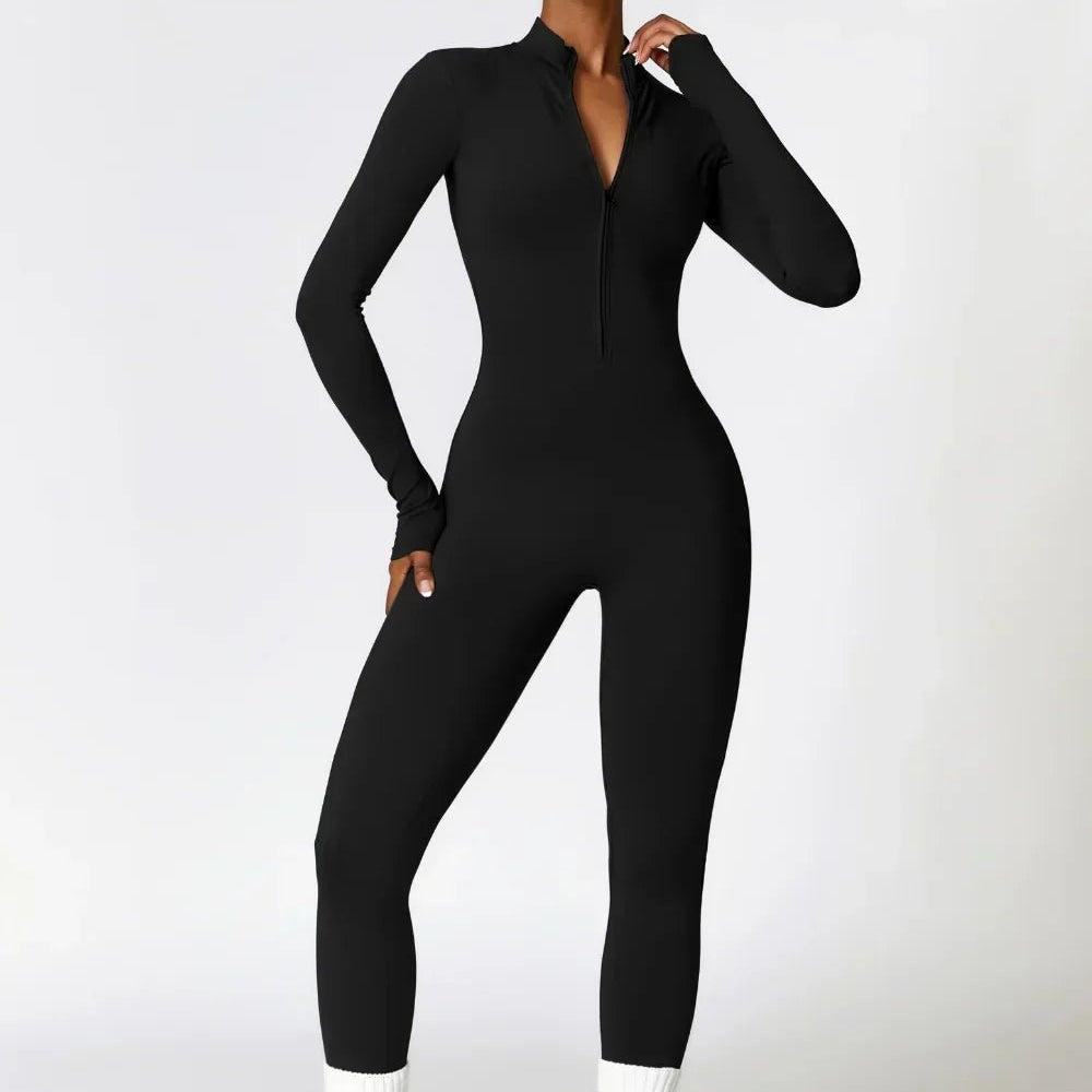 MovePro | Stretchy Jumpsuit - Velvet Haven