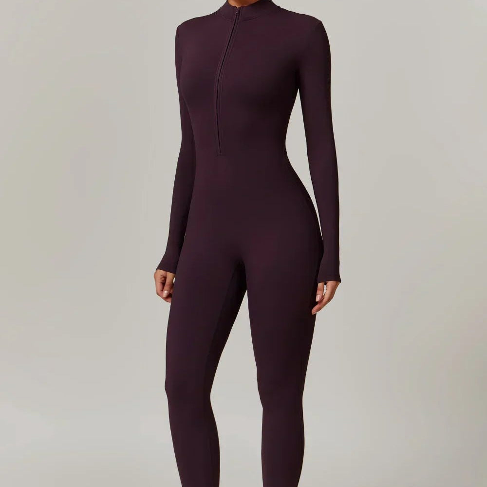 MovePro | Stretchy Jumpsuit - Velvet Haven