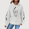 Nelly | Cat Print Hoodie - Velvet Haven