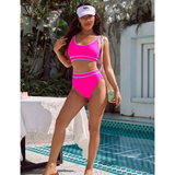Novah | Sculpting High-Waisted Bikini Set