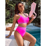 Novah | Sculpting High-Waisted Bikini Set