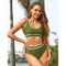 Novah | Sculpting High-Waisted Bikini Set - Velvet Haven