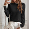 Evelyn | Round Neck Knitted Sweater - Velvet Haven