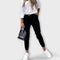 Melania | Stretch Trousers - Velvet Haven