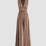 Lucy | Chic Sleeveless Wide-Leg Jumpsuit