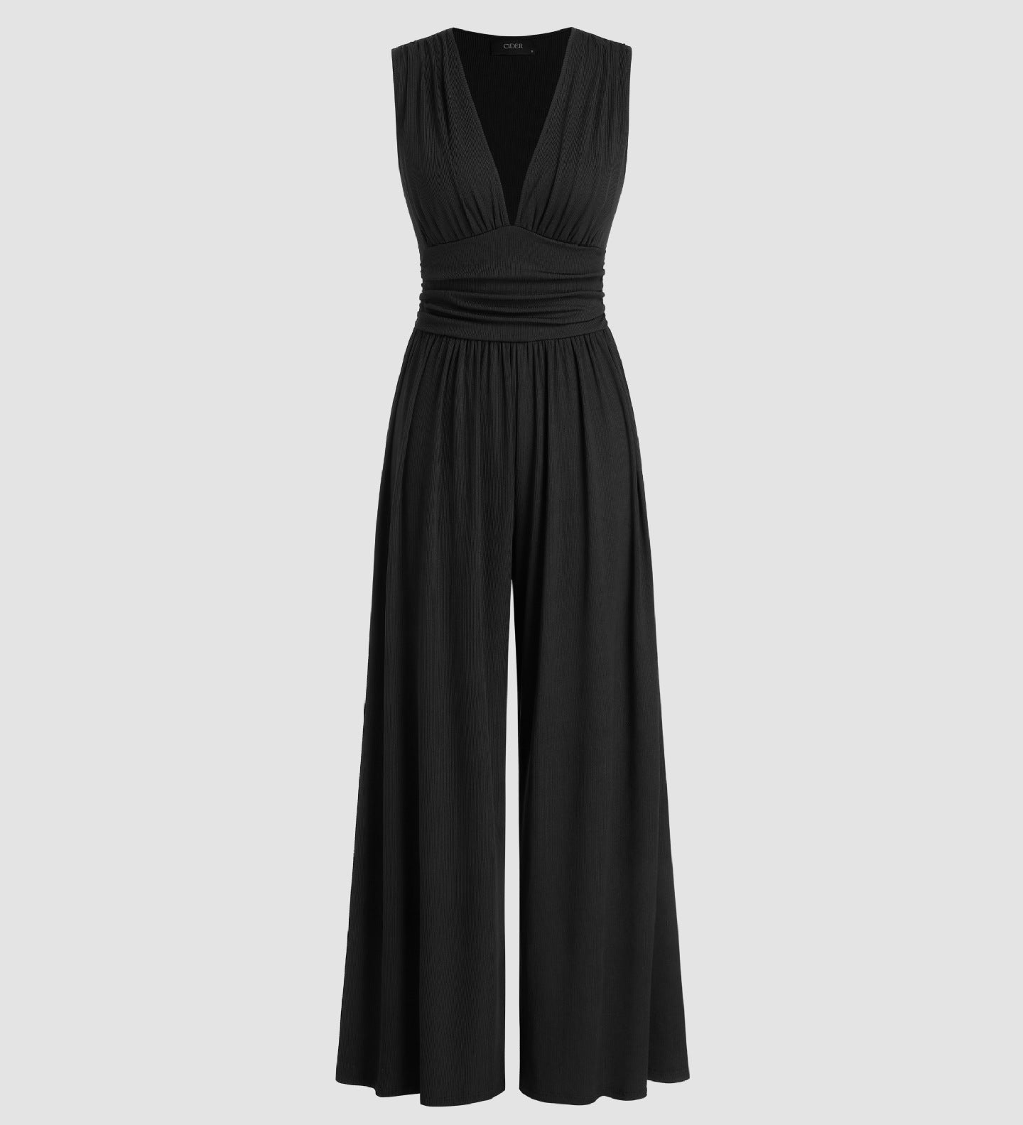 Lucy | Chic Sleeveless Wide-Leg Jumpsuit