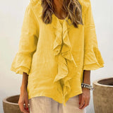 Elowis | Stylish Ruffled Blouse
