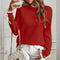 Evelyn | Round Neck Knitted Sweater - Velvet Haven
