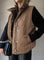 Darcy | Chic Lightweight Button-Up Puffer Vest - Velvet Haven