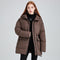 Gwyneth | Comfy Zip-Up Hooded Puffer Jacket - Velvet Haven