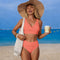 Jasmijn | High-Waisted Twist-Detail Bikini Set - Velvet Haven