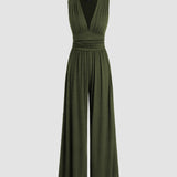 Lucy | Chic Sleeveless Wide-Leg Jumpsuit