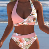 Sisi | Twist-Front High-Waisted Bikini Set