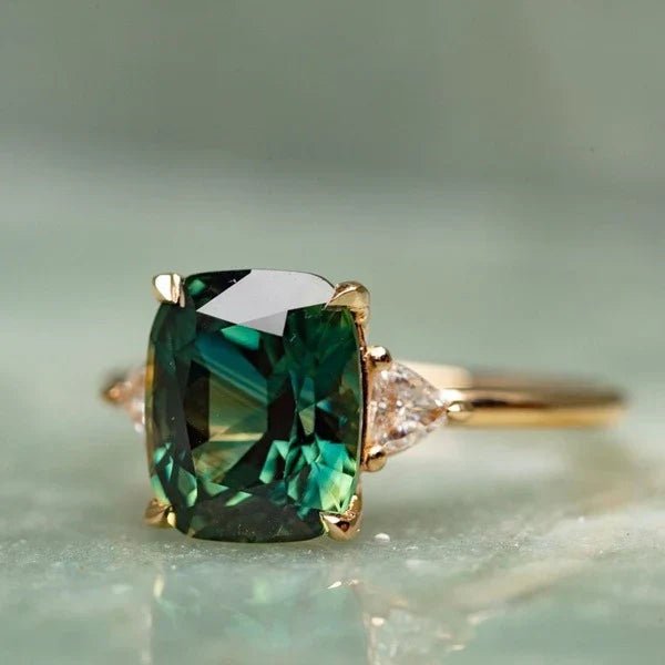 Vintage-Inspired Gemstone Gold Ring - Velvet Haven