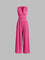 Lucy | Chic Sleeveless Wide-Leg Jumpsuit - Velvet Haven