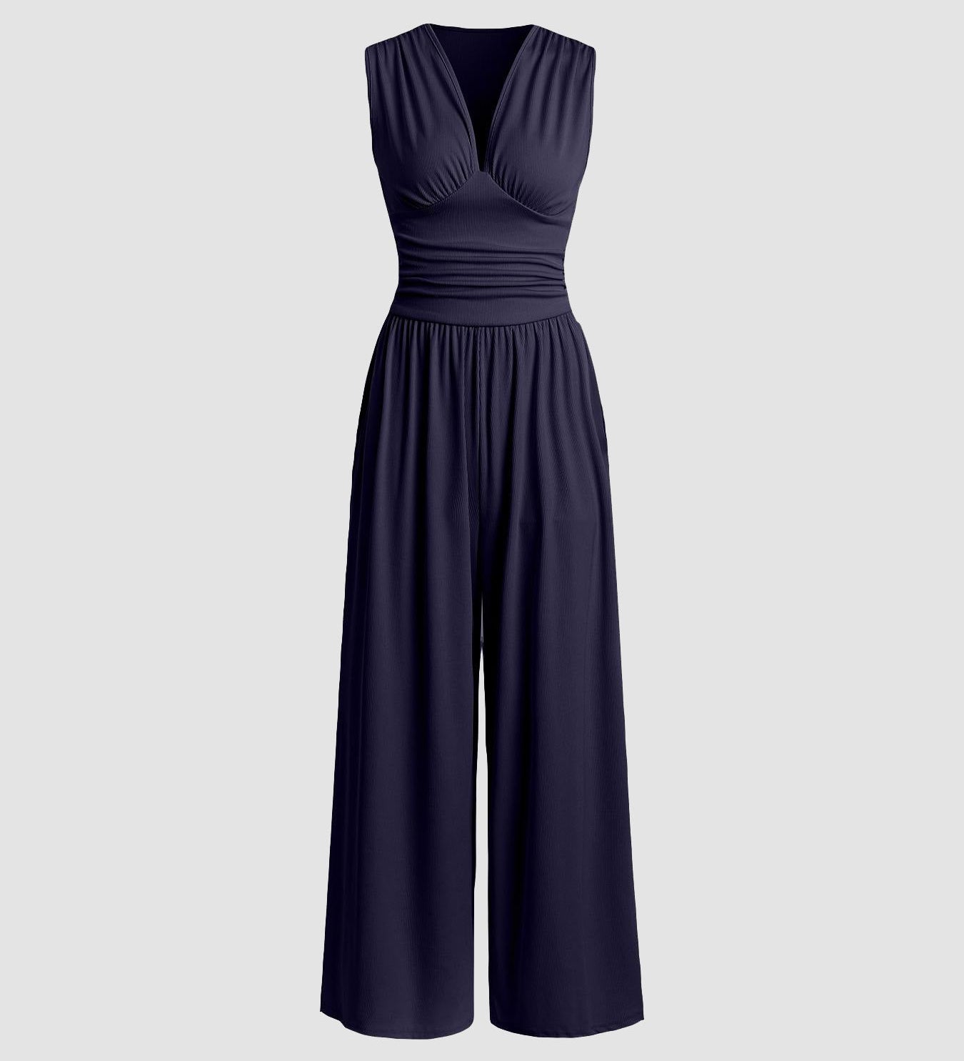 Lucy | Chic Sleeveless Wide-Leg Jumpsuit