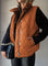 Darcy | Chic Lightweight Button-Up Puffer Vest - Velvet Haven