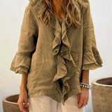 Elowis | Stylish Ruffled Blouse