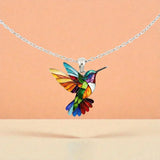 MALIA™ | Hummingbird Jewellery Set (Earrings & Necklace)