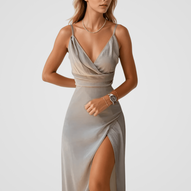 Eliza | Elegant Midi Dress - Velvet Haven