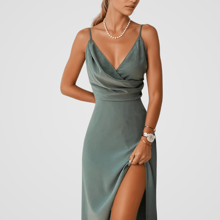 Eliza | Elegant Midi Dress - Velvet Haven