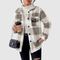 Martine | Stylish Plaid Fleece Jacket - Velvet Haven