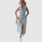 Xalviere | Maxi Denim Dress - Velvet Haven