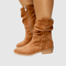 Patricia | Relaxed Suede Ankle Boots - Velvet Haven