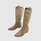 Evie | Embroidered Western Style Boots - Velvet Haven