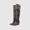 Amelia | Timeless Over-the-Knee Western Boots - Velvet Haven