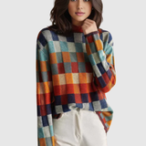 Mia | Retro-Inspired Plaid Jumper