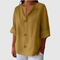 Caroline | Lightweight Linen Shirt - Velvet Haven