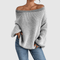 Poshiko | Casual Drop Shoulder Jumper - Velvet Haven