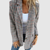 Lucinda | Classic Plaid Blazer
